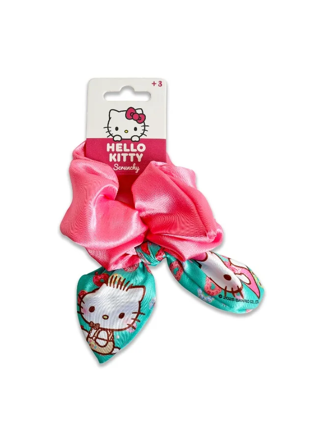 Sanrio Sanrio Hello Kitty Two Colorway Scrunchy With Print